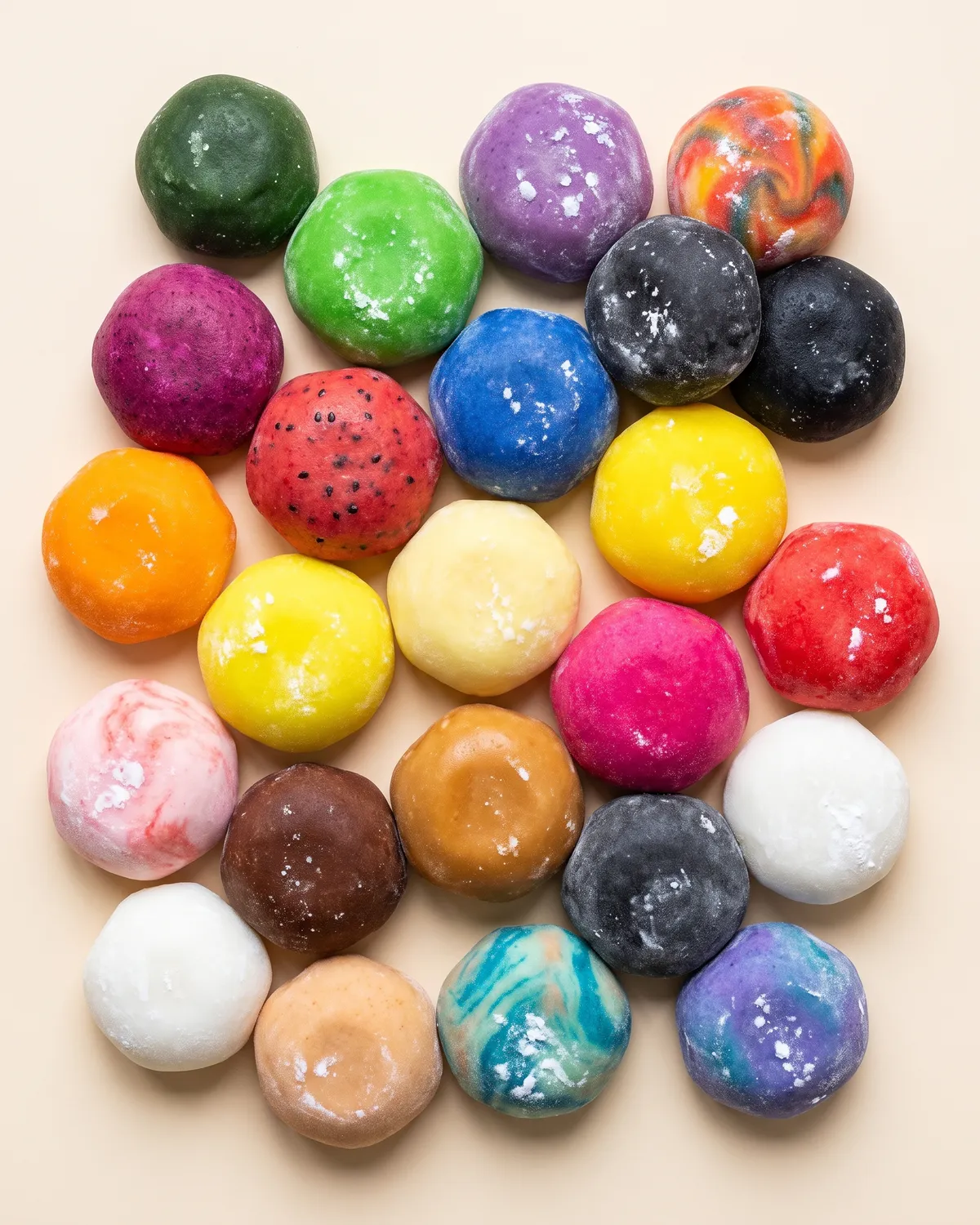 All twenty-one So Mochi flavours